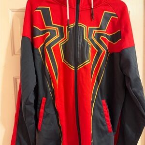 Men’s Spider-Man Iron Spider hoodie XL full zip